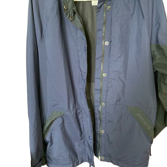 Foot Joys Women S Navy Golf Rain Jacket Windbreaker Tenniscore Golfcore - Picture 5 of 9